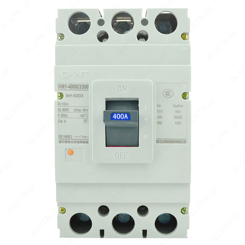  Автоматический выключатель NM1-400S 3P 400A - 