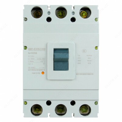 Автоматический выключатель NM1-630S 3P 630A