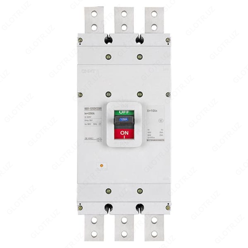 Автоматический выключатель NM1-1250H 3P 1000A