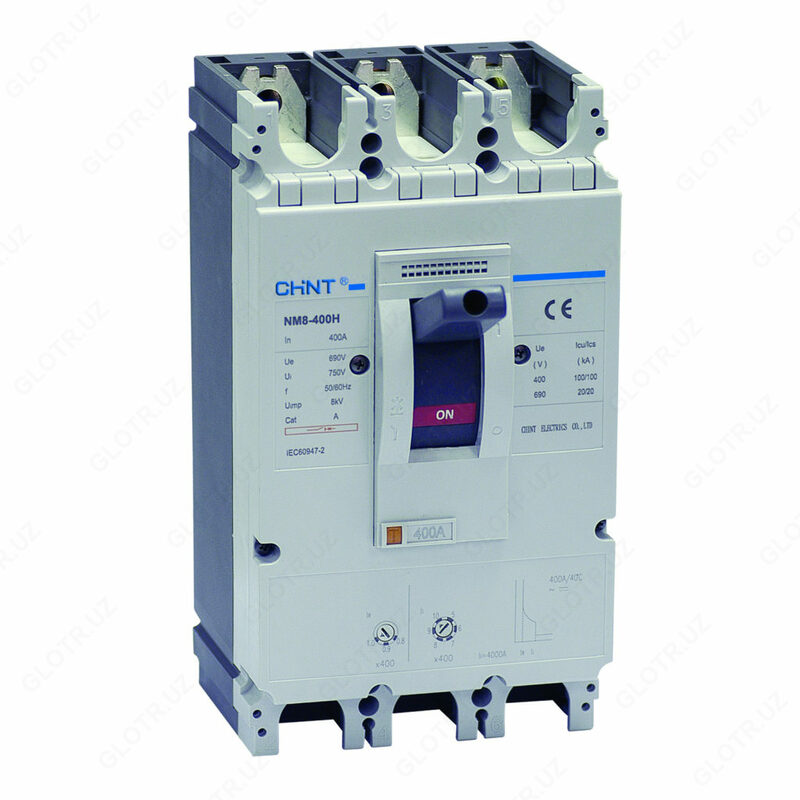 Автоматический выключатель NM8-400S 3P 400A