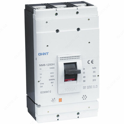 Автоматический выключатель NM8-1250H 3P 1000A - 5 891 054.4 сум / шт.