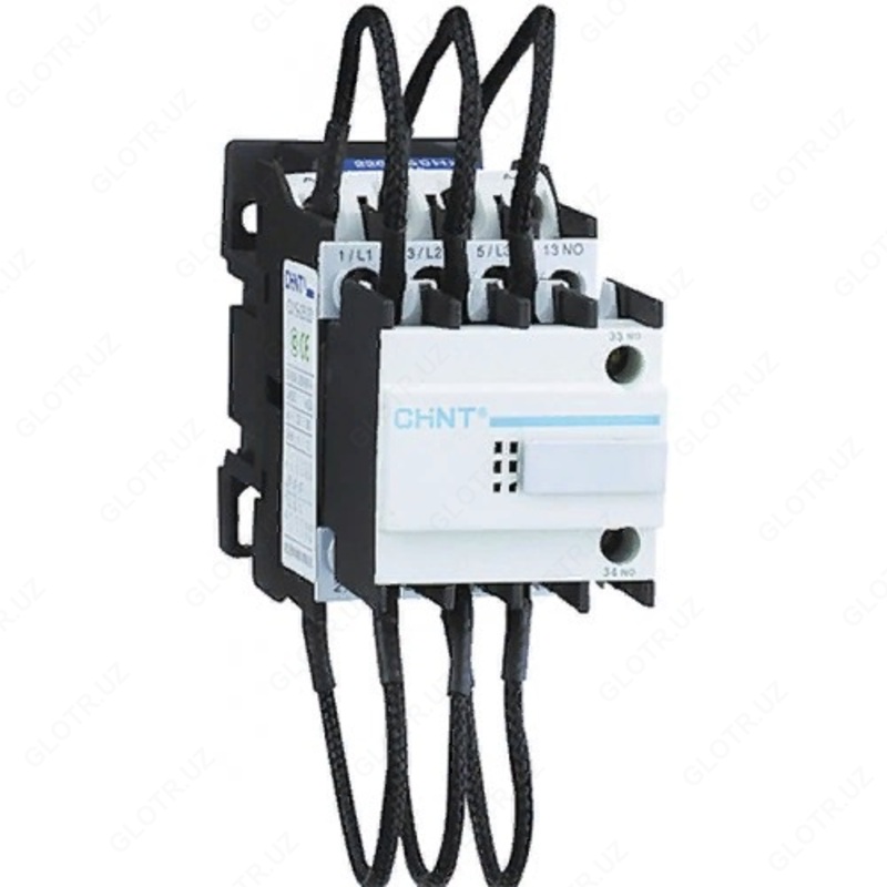 Контактор для компенсации реактивной мощности CJ19-3211  18кВАр  1НО+1НЗ  220В