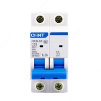  Автоматический выключатель NEXT NXB-63 6kA 2P х-ка C 2A - 