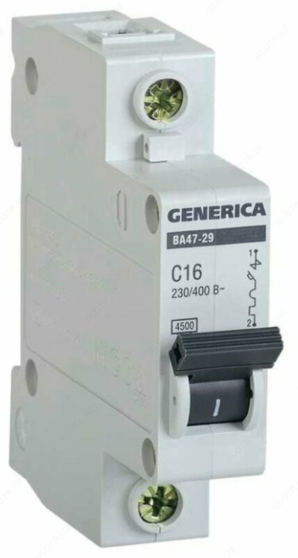 Автоматические выключатели серии ВА 47-29 1P 4.0 kA GENERICA
