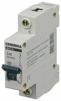  Автоматические выключатели серии ВА 47-29 1P 3.0 kA GENERICA - 