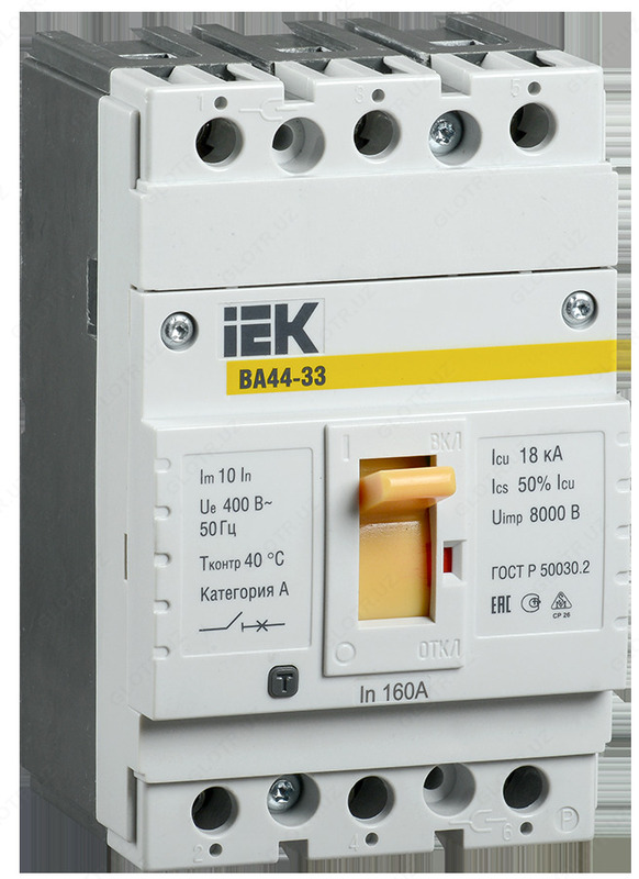 Автоматические выключатели ВА44-37 3Р 315А 35кА IEK