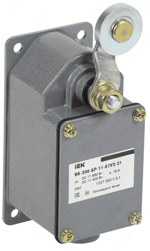 VK-200-BR-11-67U2-21 IP67 IEK chegara tugmasi