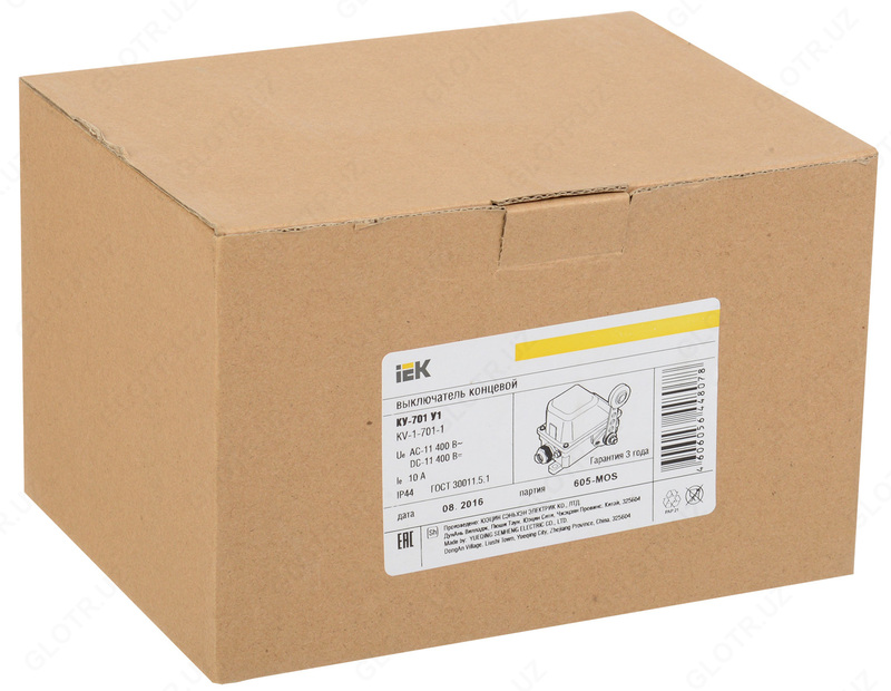  Выключатель концевой КУ-701 У1 рычаг с роликом 10А IP44 2 эл. цепи IEK - 