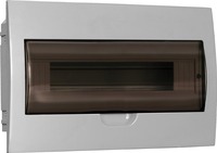 SCHRV-P-12 modullari ornatilgan plastik IP41 GENERICA qutilari