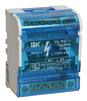 Шины на DIN-рейку в корпусе (кросс-модуль) ШНК 4х7 3L+PEN ИЭК