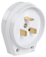 VPpl10-01-St z / k 32A oq IEK plastinka uchun ajratib olinadigan vilka