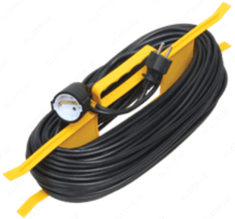 UR50 ramkasi 1 dona 2P + PE / 50 metr 3x1.0 mm2 IP44 IEK