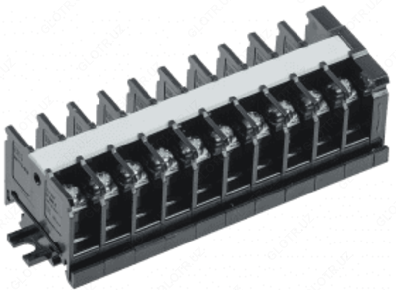 Блок зажимов БЗН TK-030 4 мм2 30А на DIN-рейку 10 пар IEK