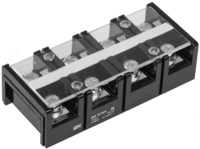 Блок зажимов БЗН ТС-2004 95 мм2 200A 4 пары IEK