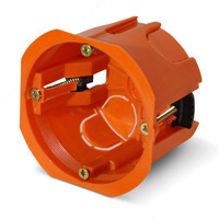 Коробка КМ40022 установочная d65х46мм для полых стен (с саморезами  пластиковые лапки)  полипропилен (100 шт)