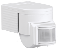 Датчик движения ДД 012 белый  макс. нагрузка 1100Вт  угол обзора 180град.  дальность 12м  IP44  ИЭК