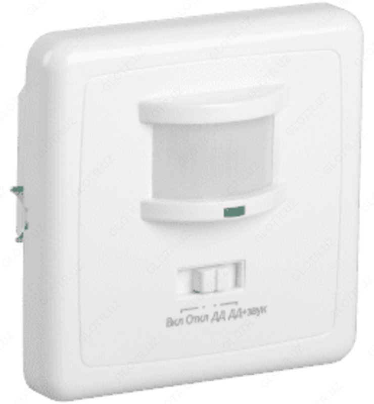 Датчик движения ДД 035 белый  макс. нагрузка 500Вт  угол обзора 140град.  дальность 12м  IP20  ИЭК