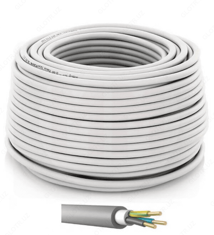 Кабели силовые ВВГ 3х10мк+1х6ок(N)-1