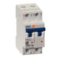 Выключатель автоматический модульный OptiDin BM63-2C2-DC-УХЛ3 (Новый)