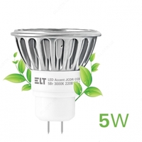 LED chiroq ACCENT JCDR 50⁰ COB 220V 5W GU5 3 6000K ELT