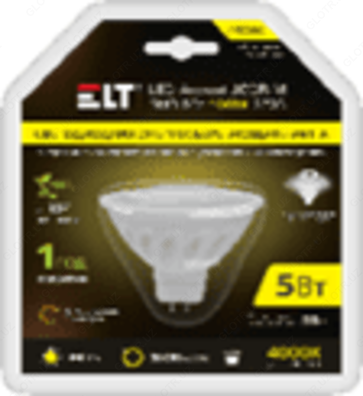  LED chiroq 220V LED ACCENT JCDR-M-SMD-5W GU5 3 3000K ELT - 