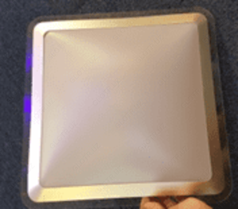 LED yoritgich Marella SQ - 15W 6000K - kumush  330x330mm