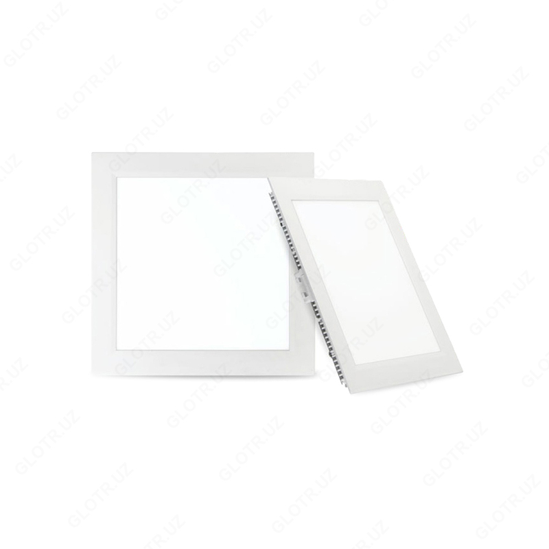 UltraSlim DVO1620 3W-6000K-Wh ELT diodli ultra yupqa kvadrat armatura