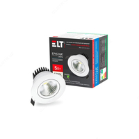 Светильник светодиодный потолочный LMSMD01-D19-20-4200-White. 20 Вт  220В  4200К ELT