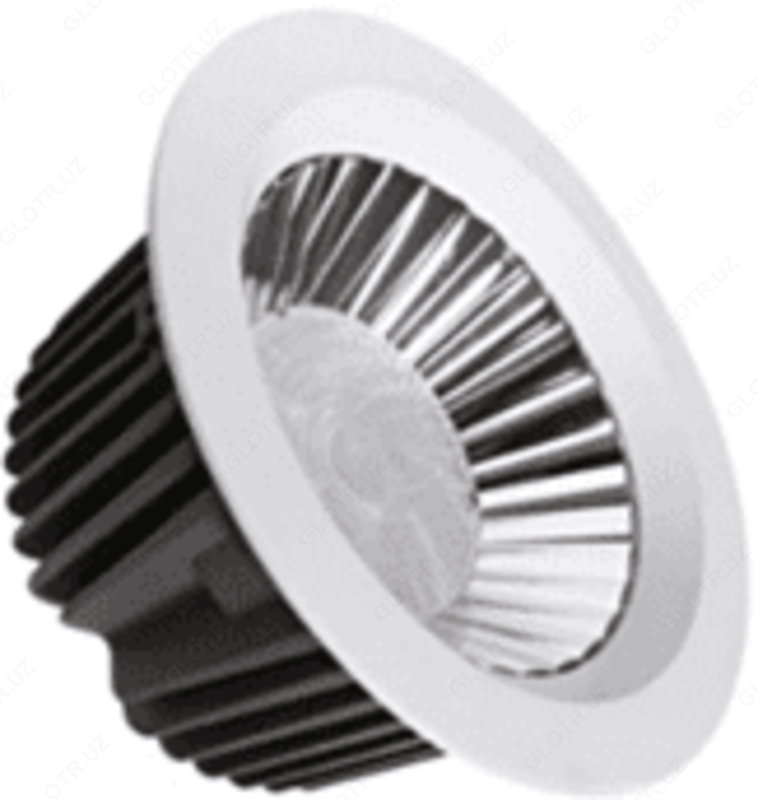 Светодиодный встраиваемый светильник downlight DIAMANTE ДВО501 50W-4500K-Wh ELT