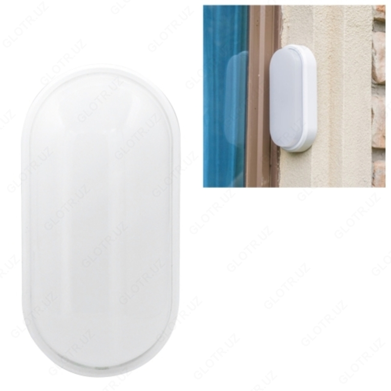 Светильник светодиодный пыле-влагозащищенный овальный Compact ДПП401 12W-6500K-УХЛ5