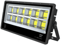 Прожектор светодиодный VULCAN-500-COB-6000-Black ELT (50000lm)