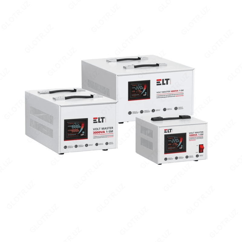 Portativ servo kuchlanish stabilizatori Volt ustasi - 1500VA 1-SM  ELT 140-250V