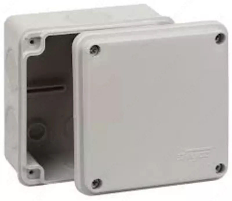 80 x 80 x 45 Распределительная герметичная коробка (IP54)
