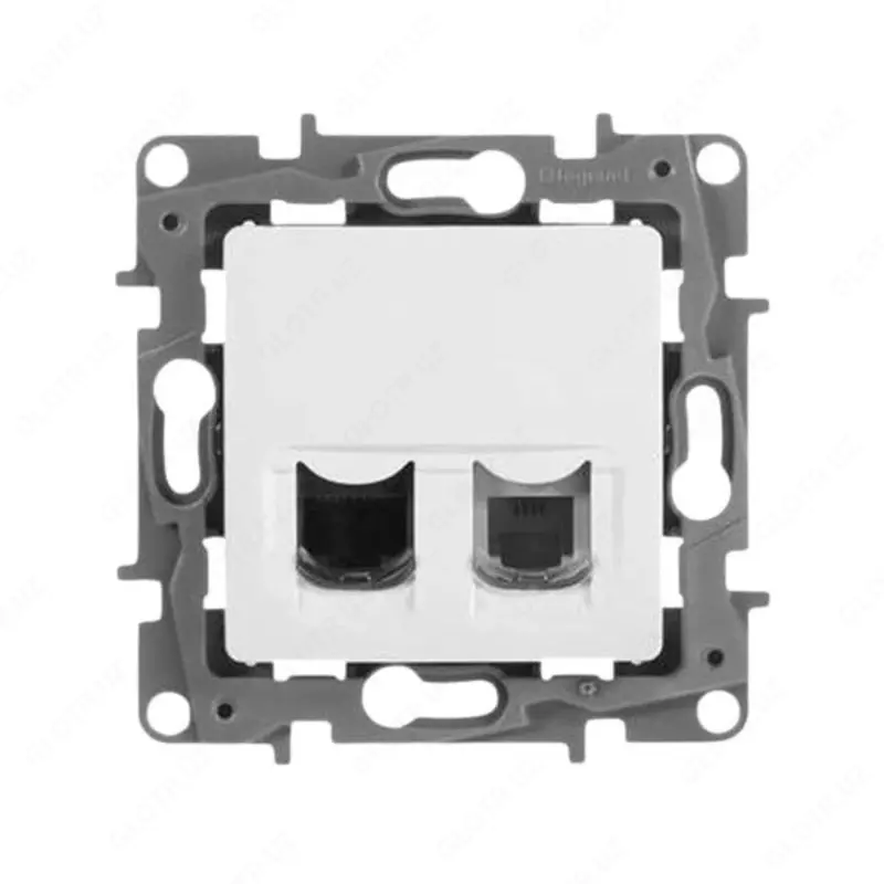 Розетка RJ11+RJ45 5е UTP БЕЛ ETIKA - 101 500 сум