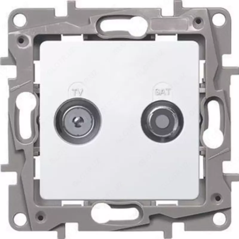 Розетка TV/SAT 2каб БЕЛ ETIKA - 52 900 сум