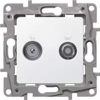 Розетка TV/SAT 2каб БЕЛ ETIKA - 52 900 сум
