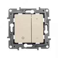 Светорегулятор нажим400Вт СЛНК ETIKA