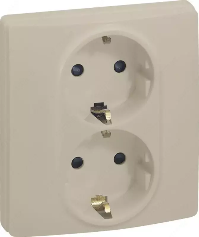 Розетка 2X2К+З шт СЛНК ETIKA - 49 500 сум