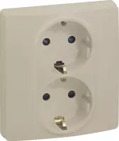 Розетка 2X2К+З шт СЛНК ETIKA - 49 500 сум