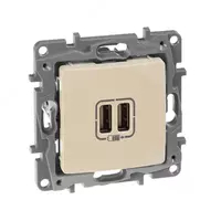 Zaryadlash rozetkasi 2xUSB SLNK ETIKA - 257 500 so'm