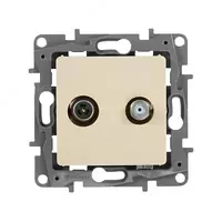 Розетка TV/SAT 2каб СЛНК ETIKA - 52 900 сум