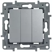 Выключатель 3кл АЛЮ ETIKA