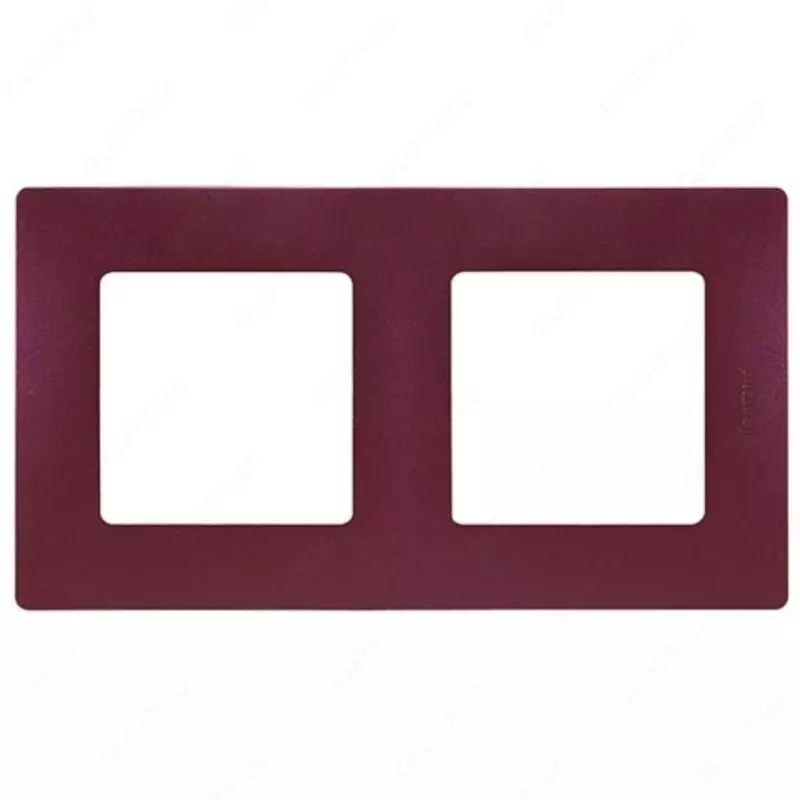 Рамка 2п Сливовый ETIKA