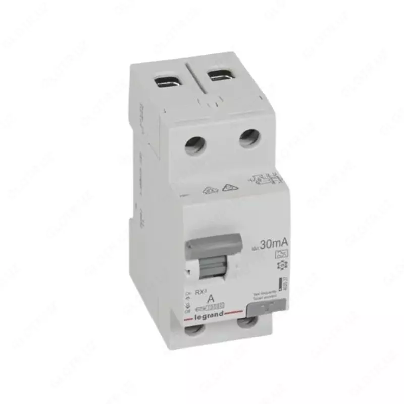 Устройство защитного отключения ВДТ (УЗО) RX³ - 2П - 230 В~ - 25 А - тип AC - 30 мА - 2 модуля