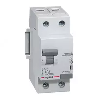 Qoldiq oqim qurilmasi VDT (RCD) RX³ - 2P - 230 V~ - 40 A - AC turi - 30 mA - 2 modul