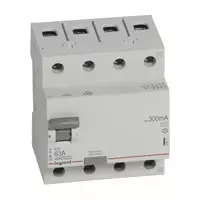  VDT kaliti (RCD) RX3-4P-400V-neytral ong-63A-turi AC-300mA-4modullar LG 402072 - 