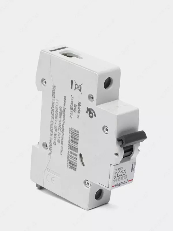 Ochirish toxtatuvchisi RX³ 4500 - 1P - 230/400 V~ - 16 A - 1 modul