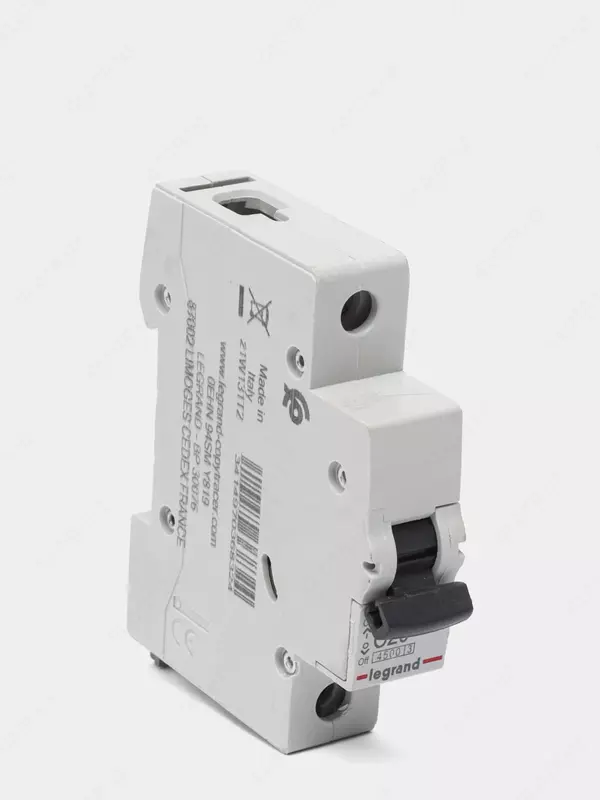  Ochirish toxtatuvchisi RX³ 4500 - 1P - 230/400 V~ - 20 A - 1 modul - 