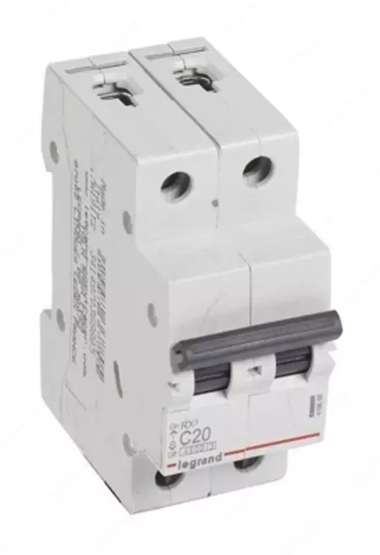 Ochirish toxtatuvchisi RX³ 4500 - 2P - 230/400 V~ - 20 A - 2 modul