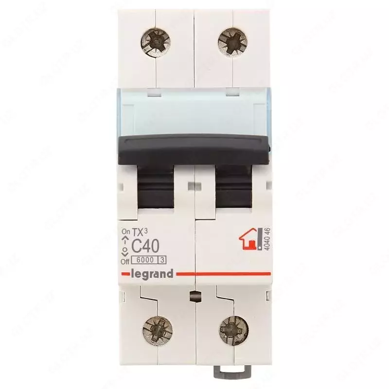 Ochirish toxtatuvchisi RX³ 4500 - 2P - 230/400 V~ - 40 A - 2 modul
